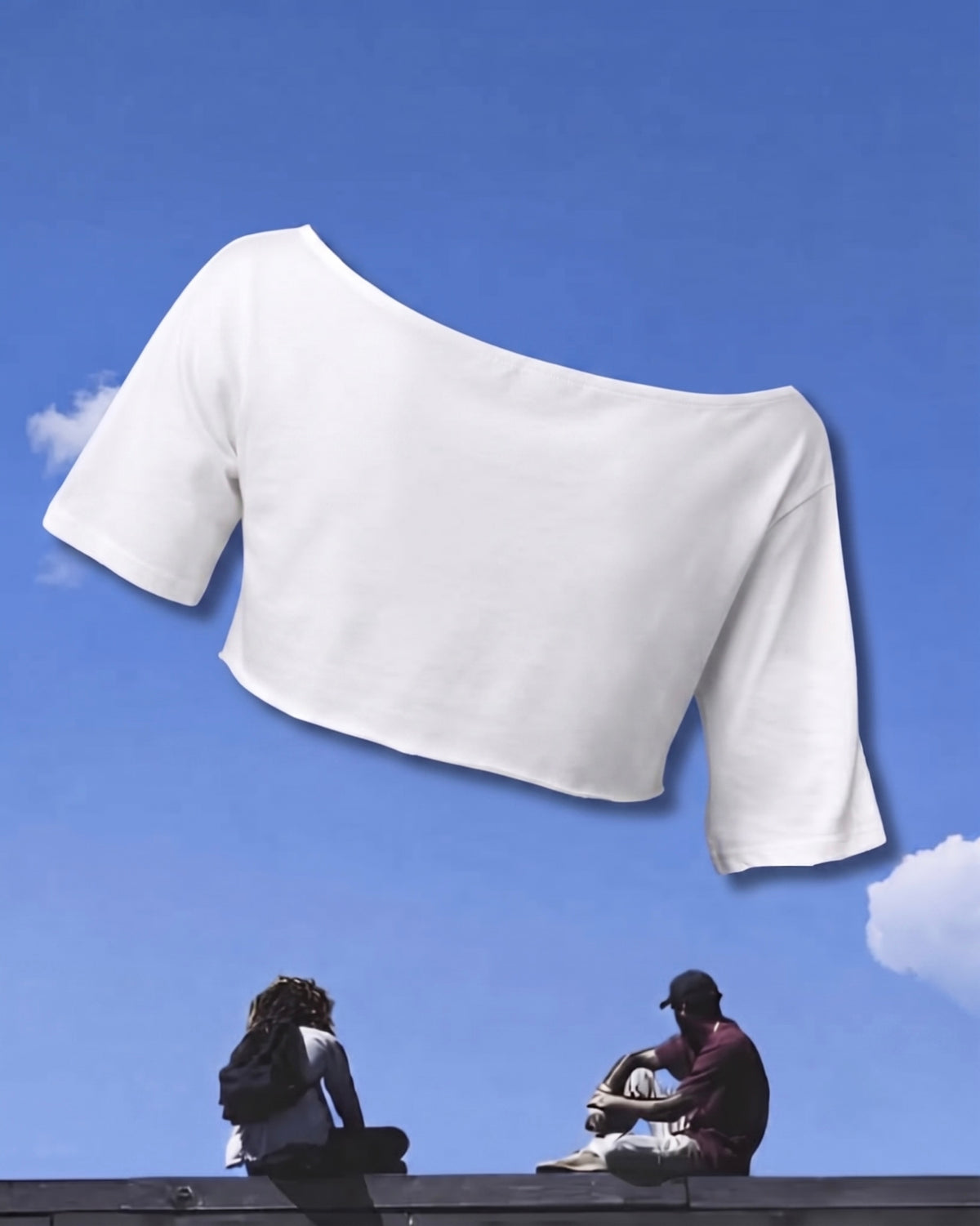 Fred again off shoulder T-shirt