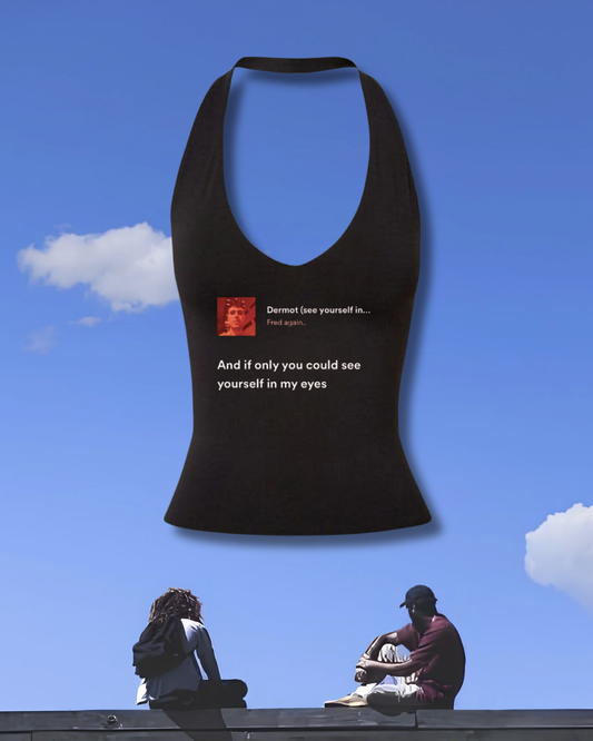 Fred Again Dermot halter top